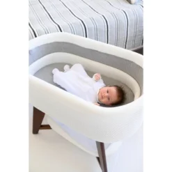 TruBliss Evi Smart Bassinet - White -Graco Shop GUEST 003f367b 108e 4280 8f4f f1abeea6a227