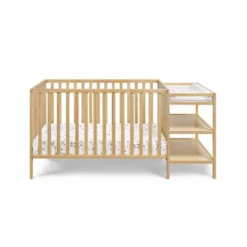 Suite Bebe Palmer 3-in-1 Convertible Island Crib And Changer Combo - Natural -Graco Shop GUEST 0241fa5b 4232 4433 b4ef 5e5f4d4829a5