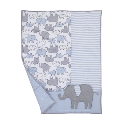Elephant Crib Bedding Set - Blue - 4pc - Just One You® Made By Carter's 1 Elephant Crib Bedding Set - Blue - 4pc - Just One You® Made By Carter's