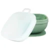 Re-Play Silicone Suction Bowl With Lid - Sage