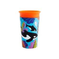 Munchkin Miracle 360° Wild Love Sippy Cup - 2pk - 9oz Orca/Polar -Graco Shop GUEST 0580d73c 551b 4af5 909a e081424a5d89