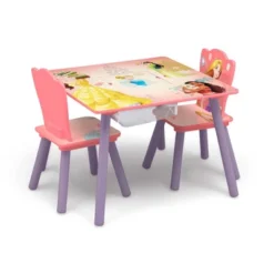 Delta Children Disney Princess Kids' Table And Chair Set With Storage (2 Chairs Included) - Greenguard Gold Certified - 3ct -Graco Shop GUEST 0641478c 7118 4188 9a28 d77085ffaaf5