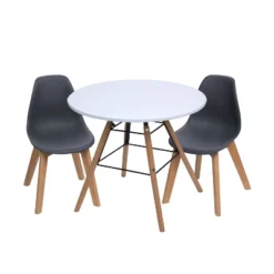 3pc Modern Kids' Round Table And Chair Set - Gift Mark 11 3pc Modern Kids' Round Table And Chair Set - Gift Mark -Graco Shop GUEST 06aaa1eb 0f0c 4cda 994d 83e7bc187bfe