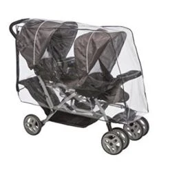 Sasha's Premium Rain Shield And Wind Cover For Baby Stroller, Compatible With Graco DuoGlider Click Connect Stroller