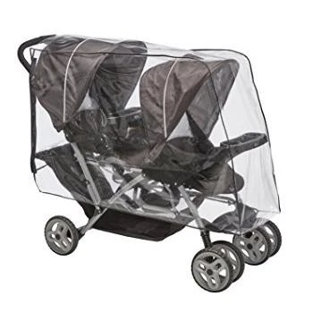 Sasha's Premium Rain Shield And Wind Cover For Baby Stroller, Compatible With Graco DuoGlider Click Connect Stroller 1 Sasha's Premium Rain Shield And Wind Cover For Baby Stroller, Compatible With Graco DuoGlider Click Connect Stroller