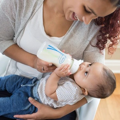 Dr. Brown's Dr. Brown's Anti-Colic Wide-Neck Options+ Baby Bottle 0m+ - 9oz/3pk 9 Dr. Brown's Dr. Brown's Anti-Colic Wide-Neck Options+ Baby Bottle 0m+ - 9oz/3pk - Image 9