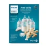 Philips Avent Anti-Colic Baby Bottle With AirFree Vent Newborn Gift Set - Clear - 8ct