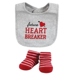 Hudson Baby Infant Boy Cotton Bib And Sock Set, Valentine Heartbreaker, One Size -Graco Shop GUEST 0b6b1e07 37e5 46b4 bc4f 6fffffb5ac7d