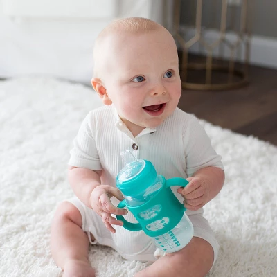 Dr. Brown's Wide-Neck Sippy Bottle With Handles - 2pk 2 Dr. Brown's Wide-Neck Sippy Bottle With Handles - 2pk - Image 2