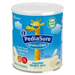 PediaSure Grow & Gain Non-GMO Shake Mix Powder Vanilla - 14.1oz -Graco Shop GUEST 0f60dc34 a4cc 453f 9639 e8385340ec93