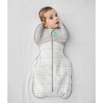 Love To Dream Warm 2.5 TOG Swaddle Wrap - Dreamer White - M 1 Love To Dream Warm 2.5 TOG Swaddle Wrap - Dreamer White - M