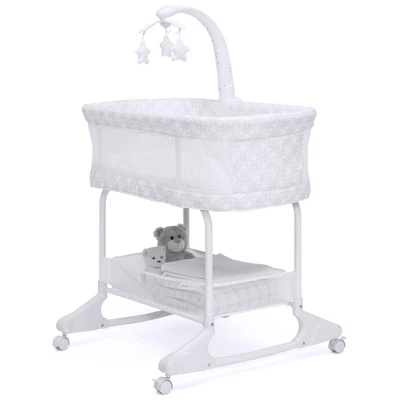Delta Children SleepCool Rocking Bassinet With Airflow Mesh 7 Delta Children SleepCool Rocking Bassinet With Airflow Mesh - Image 7