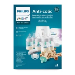Philips Avent Anti-Colic Baby Bottle With AirFree Vent All-in-One Gift Set - 19pc