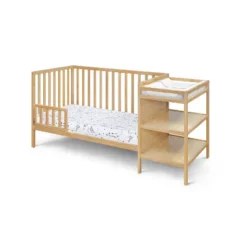 Suite Bebe Palmer 3-in-1 Convertible Island Crib And Changer Combo - Natural -Graco Shop GUEST 112550f4 e070 423f bb3b 58b6097f25ae