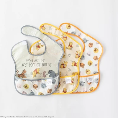 Bumkins Disney Pooh Bear And Friends Super Bib - 3pk 1 Bumkins Disney Pooh Bear And Friends Super Bib - 3pk