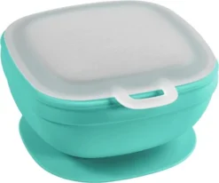 Platinum Silicone 11oz. Suction Bowl W/Platinum Silicone Press In Lid -Graco Shop GUEST 12f128e4 237b 4f0c a23a 252ffe6e7107