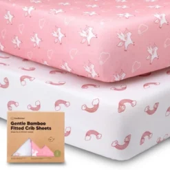 KeaBabies 2pk Fitted Crib Sheets For Boys, Girls, Organic Baby Crib Sheet, Fits Standard Nursery Crib Mattresses -Graco Shop GUEST 13cc43cf 0474 4a12 91b5 1c89ef3c5174
