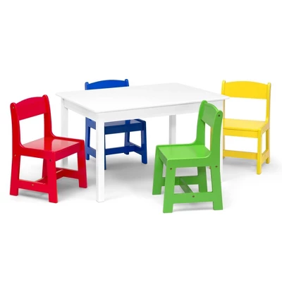 Delta Children MySize Kids' Table With 4 Chairs - Greenguard Gold Certified 8 Delta Children MySize Kids' Table With 4 Chairs - Greenguard Gold Certified - Image 8