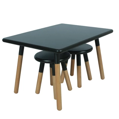 Kids' Dipped Table And Stool Set - ACEssentials 7 Kids' Dipped Table And Stool Set - ACEssentials - Image 7