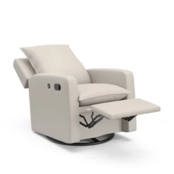 Storkcraft Timeless Side Lever Reclining Glider With USB Charging Port - Ivory -Graco Shop GUEST 157f88b7 7028 49d3 8987 b7b2ff0f80d9
