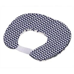 Bacati - 3 Pc Olivia Tribal Navy Bucks/Triangles Muslin Hugster Feeding & Infant Support Nursing Pillow With 2 Removable Zippered Covers -Graco Shop GUEST 1668c9e6 e345 476b 97b7 5d8c4346f375