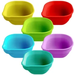Re-Play Baby Bowls - Colorwheel - 6pk/8oz