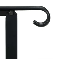 JOMEED UP040 1, 2, Or 3 Step Wrought Iron Transitional Entrance Handrail With Hardware For Outdoor Spaces, Walkways, Patios, And More, Black 7 JOMEED UP040 1, 2, Or 3 Step Wrought Iron Transitional Entrance Handrail With Hardware For Outdoor Spaces, Walkways, Patios, And More, Black -Graco Shop GUEST 190efbd2 9369 4208 b983 2ad486d9f1ec