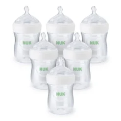 NUK Simply Natural Bottle With SafeTemp - 5oz -Graco Shop GUEST 1a436763 2c38 4561 a0da 30a0c9d68c07