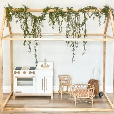 House Bed Natural Wood - 2MamaBees 4 House Bed Natural Wood - 2MamaBees - Image 4