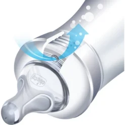 Chicco Duo Deluxe Hybrid Baby Bottle Gift Set With Invinci-Glass Inside/Plastic Outside - Gray - 10pc -Graco Shop GUEST 1aafa71f 2ce0 4c50 8951 10cf52518580 1