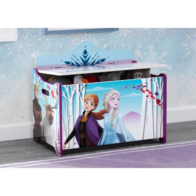 Disney Frozen 2 Deluxe Toy Box - Delta Children 1 Disney Frozen 2 Deluxe Toy Box - Delta Children