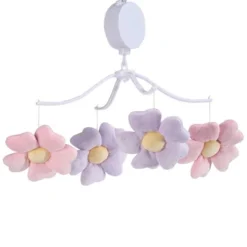 Bedtime Originals Lavender Floral Musical Baby Crib Mobile Soother Toy -Graco Shop GUEST 1ddbe8f1 5f45 4bb9 83a6 3e8b818ddc0c