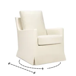 DaVinci Winnie Slipcover Swivel Glider - Vanilla -Graco Shop GUEST 2021dbac 9b7d 4349 99b2 cdc230a6c07f