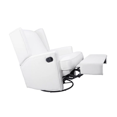 SECOND STORY HOME Hemingway Swivel Recliner Chair - White 5 SECOND STORY HOME Hemingway Swivel Recliner Chair - White - Image 5