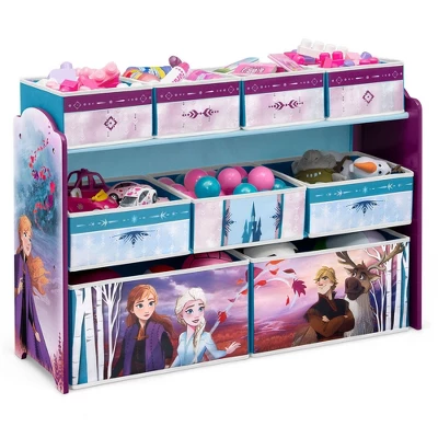 Delta Children Disney Frozen Deluxe 9 Bin Design And Store Toy Organizer 4 Delta Children Disney Frozen Deluxe 9 Bin Design And Store Toy Organizer - Image 4