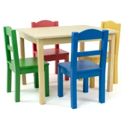 5pc Kids' Wood Table And Chair Set - Humble Crew -Graco Shop GUEST 25402b54 531e 4ad7 b76e ee88cb41882d