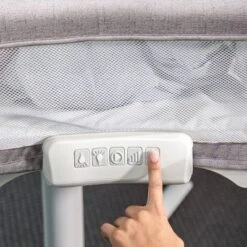 HALO Innovations BassiNest Swivel Sleeper Luxe - Dove Gray Tweed -Graco Shop GUEST 25ec427b 7024 4653 a3e5 dd8b07a7acf8