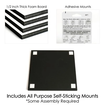 Big Dot Of Happiness Pink Baby Elephant - Kids Room, Nursery Decor And Home Decor - 11 X 11 Inches Nursery Wall Art - Set Of 4 Prints For Baby's Room 6 Big Dot Of Happiness Pink Baby Elephant - Kids Room, Nursery Decor And Home Decor - 11 X 11 Inches Nursery Wall Art - Set Of 4 Prints For Baby's Room - Image 6