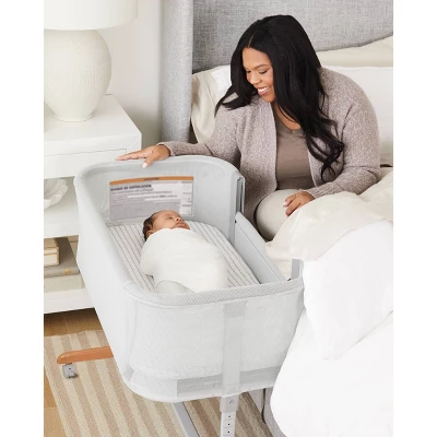 Skip Hop Cozy-Up 2-in-1 Bedside Sleeper & Bassinet 1 Skip Hop Cozy-Up 2-in-1 Bedside Sleeper & Bassinet