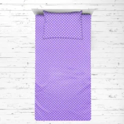 Bacati - Lilac Pin Dots 3 Pc Toddler Bed Sheet Set -Graco Shop GUEST 26e2f6b0 51c7 4508 992e 99ae80d3a95a