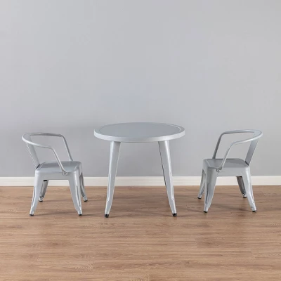 3pc Coco Kids' Outdoor Set Gray - ACEssentials 4 3pc Coco Kids' Outdoor Set Gray - ACEssentials - Image 4