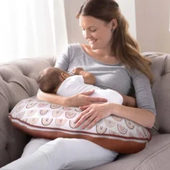 Boppy Organic Original Support Nursing Pillow Cover - Spice Rainbow -Graco Shop GUEST 299330e8 9ed6 43f3 b923 057f27233246