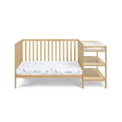 Suite Bebe Palmer 3-in-1 Convertible Island Crib And Changer Combo - Natural -Graco Shop GUEST 2af3dffe 6342 41fc 9ac1 c08ddf196a67