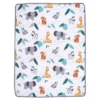 Bedtime Originals Mighty Jungle Animals Baby Blanket