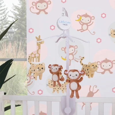 NoJo Sweet Jungle Friends Musical Mobile 1 NoJo Sweet Jungle Friends Musical Mobile