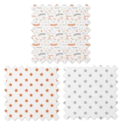 Bacati - Basketball Orange/Gray Muslin Swaddling Blankets Set Of 4 7 Bacati - Basketball Orange/Gray Muslin Swaddling Blankets Set Of 4 -Graco Shop GUEST 2c065279 6794 4f62 9358 51c860922c84