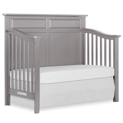 Slumber Baby Harper 4 In 1 Convertible Crib In Metallic Grey 2 Slumber Baby Harper 4 In 1 Convertible Crib In Metallic Grey - Image 2
