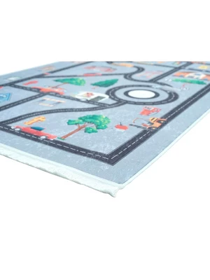 Mother Ruggers Town Square Machine Washable Colorful Kid's Rug 2 Mother Ruggers Town Square Machine Washable Colorful Kid's Rug - Image 2