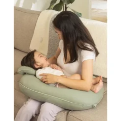 Pharmedoc Nursing Pillow For Breastfeeding - Breast Feeding Pillows With Headrest And Adjustable Waist Straps - Removable Cover - Baby Essentials For Newborn - Full Support For Mom And Baby -Graco Shop GUEST 2d0316f5 3c04 40cb 8d10 970775ca800a