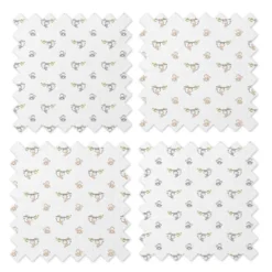 Bacati - Happy Monkeys Green/Gray/Beige Unisex Muslin Swaddling Blankets Set Of 4 7 Bacati - Happy Monkeys Green/Gray/Beige Unisex Muslin Swaddling Blankets Set Of 4 -Graco Shop GUEST 2d2f6c26 c8d9 44b2 8bf3 464d70eb5721